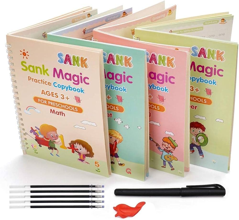 ScriblyMate™ – Handwriting Learning MagicCopy Book