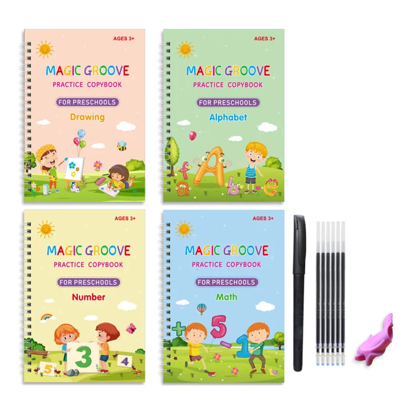 ScriblyMate™ – Handwriting Learning MagicCopy Book